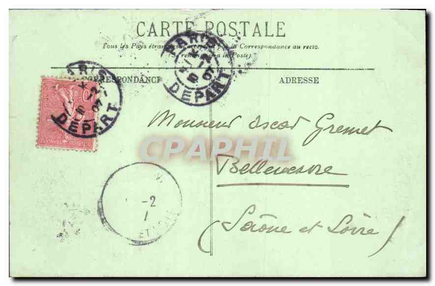 Paris — La Seine, vers Notre-Dame — LL9 — N°132 — Rückseite