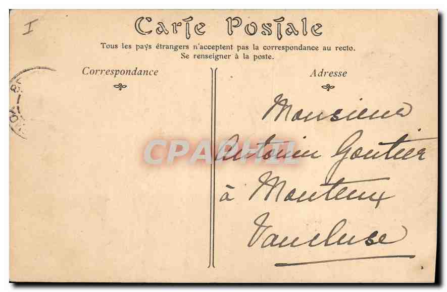 Paris — La Cathédrale, Église Notre-Dame — M.B. — Verso