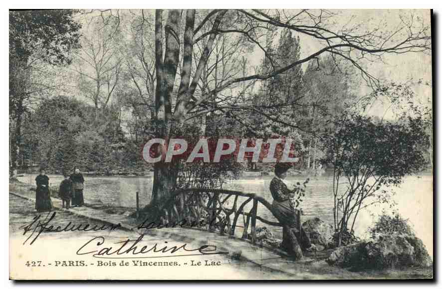 CPA Paris Bois de Vincennes Le Lac 
