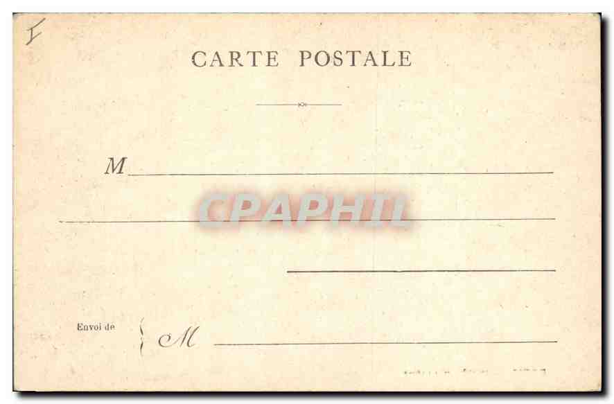 CPA Paris Musee Galliera  — Rückseite