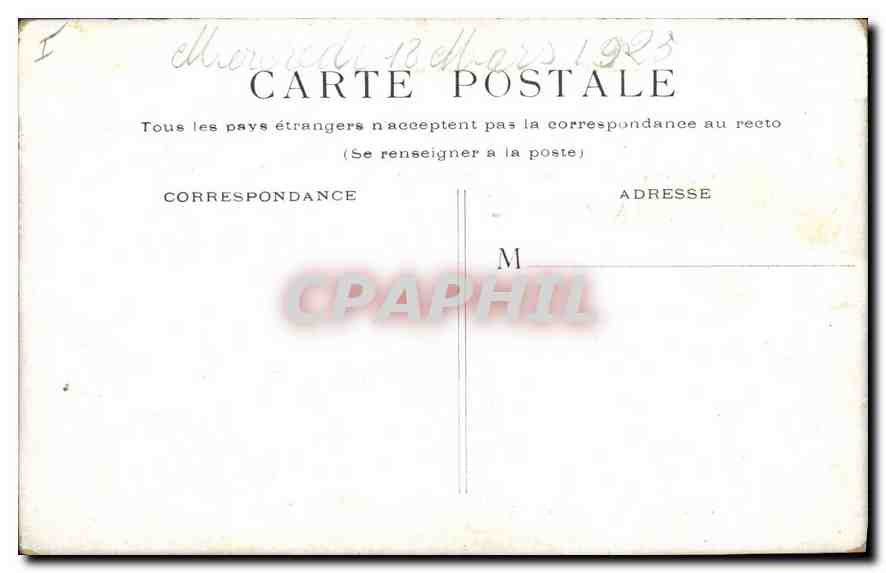 CPA Paris Square et Musee de Cluny  — Rückseite