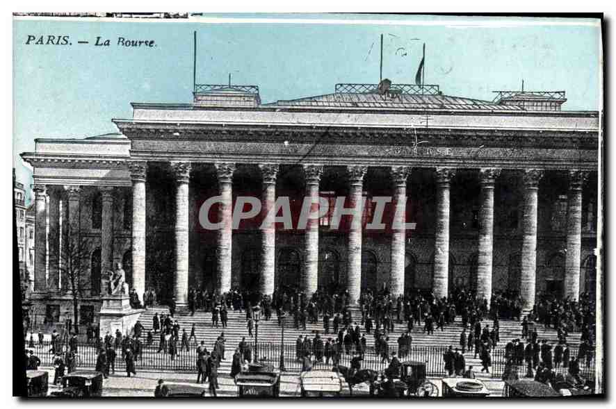 CPA Paris La Bourse 