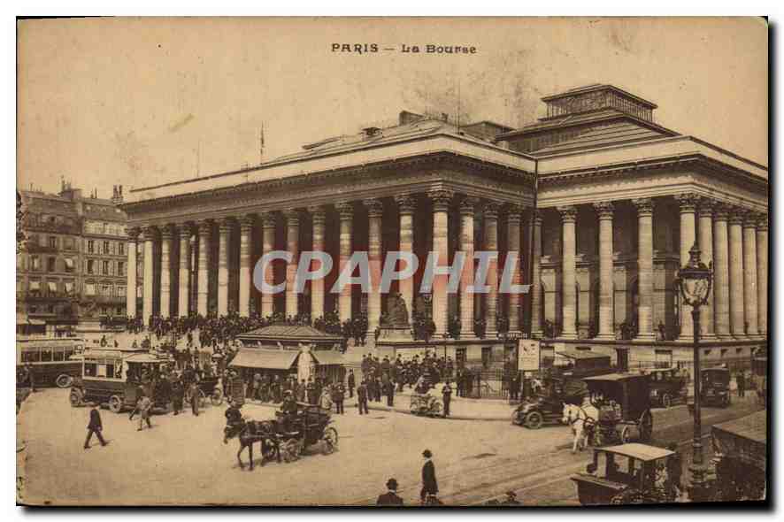 CPA Paris La Bourse 