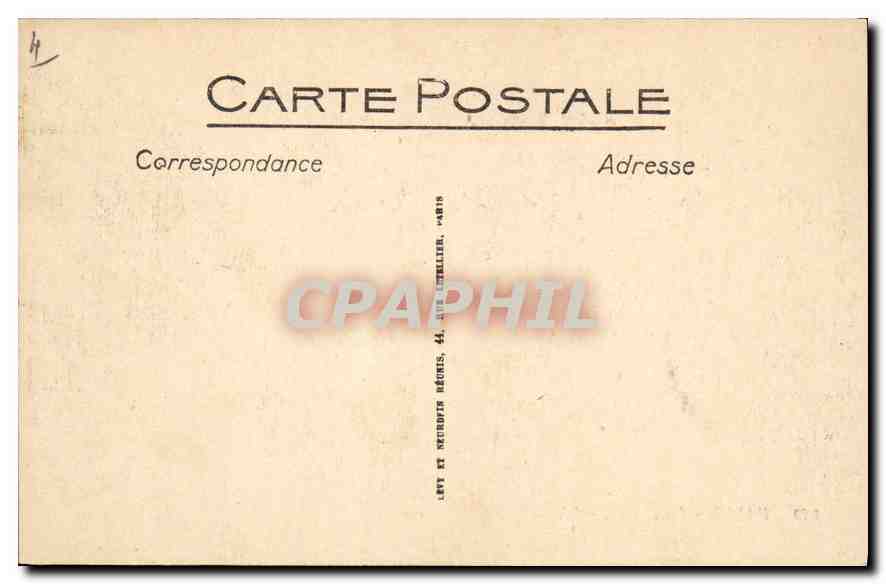 CPA Paris La Bourse  — Rückseite