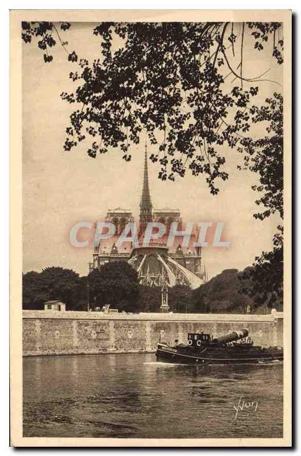 CPA Paris La Seine au Quai d'Orleans 