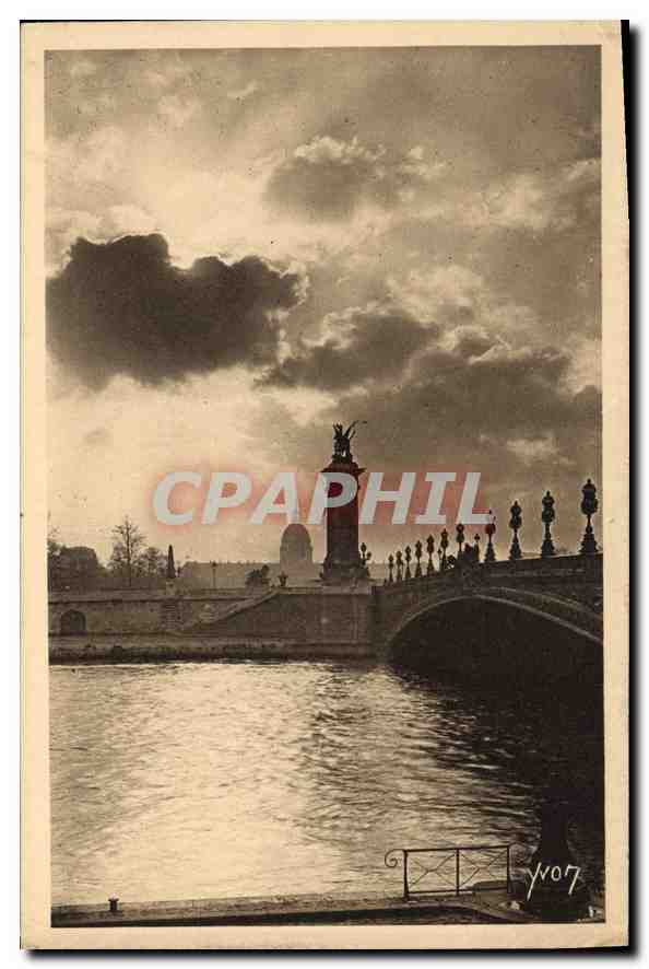 CPA Paris Le Pont Alexandre III 