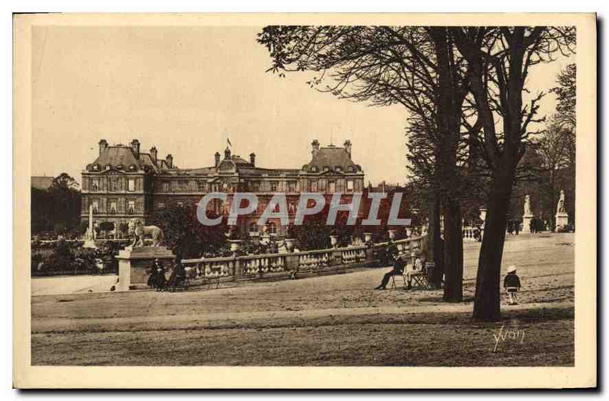 CPA Paris Le Palais du Luxembourg 