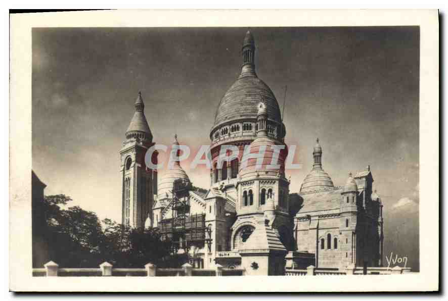 CPA Paris La Basilique du Sacre Coeur 