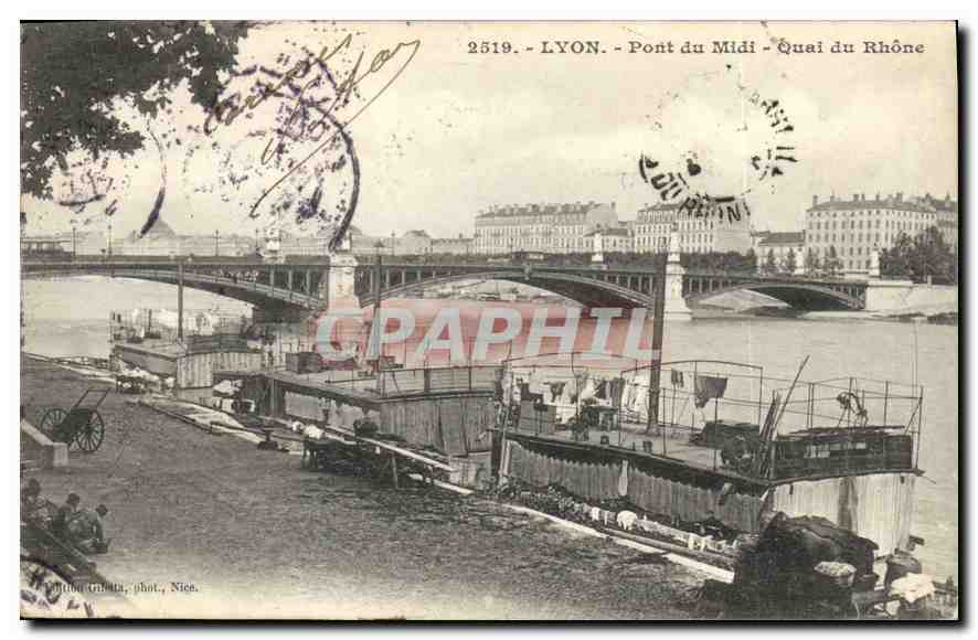 LYON - Pont du Midi - Quai du Rhône — Édition NIEBA, n° 2519