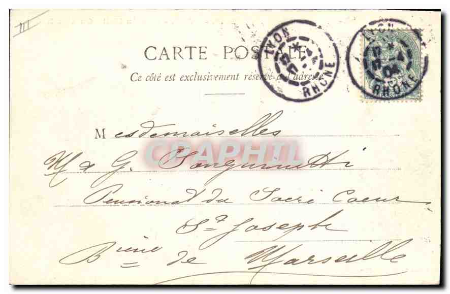 LYON - Pont du Midi - Quai du Rhône — Édition NIEBA, n° 2519 — Verso
