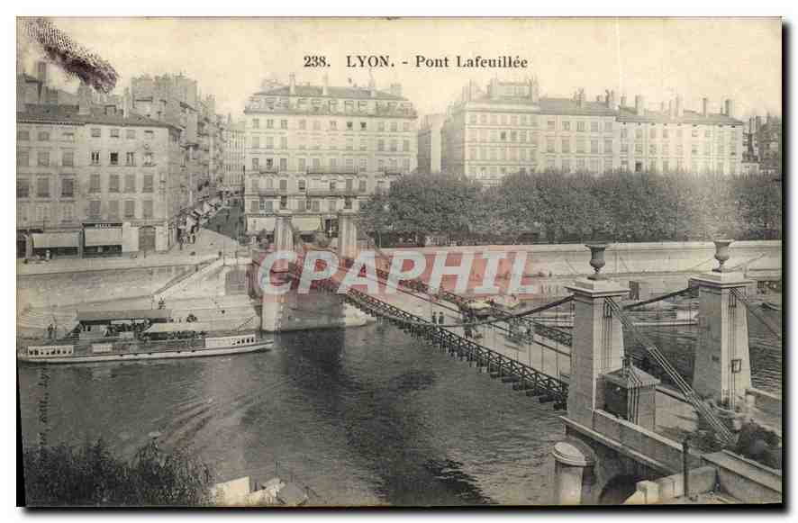 CPA Lyon Pont Lafeuillee 