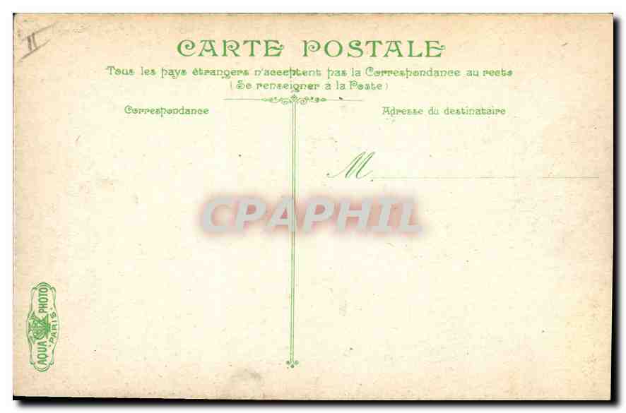 CPA Lyon Le pont de la Boucle  — Verso