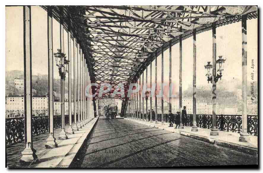CPA Lyon Pont de la Boucle 