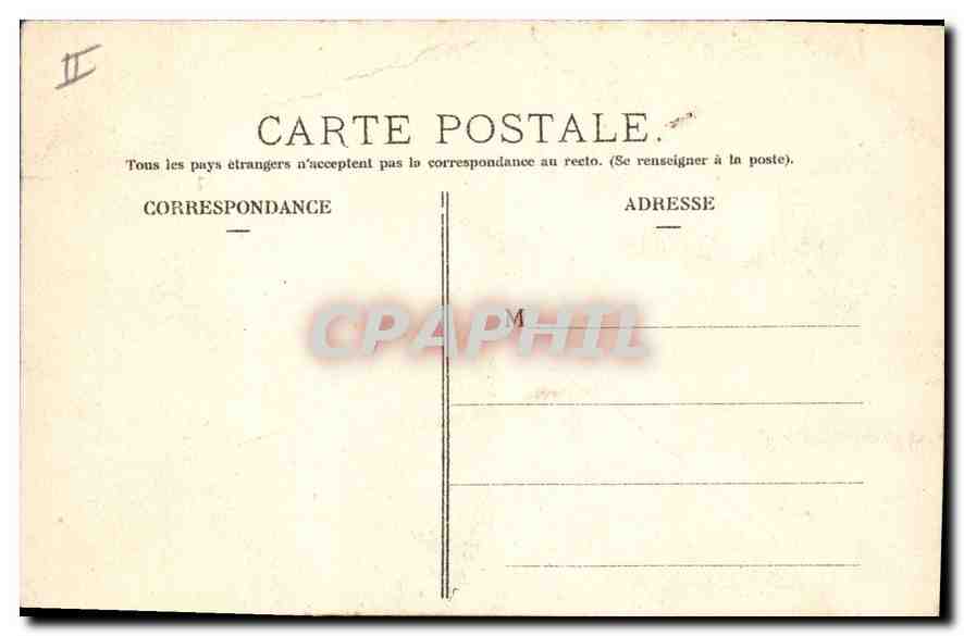 CPA Lyon Pont de la Boucle  — Verso