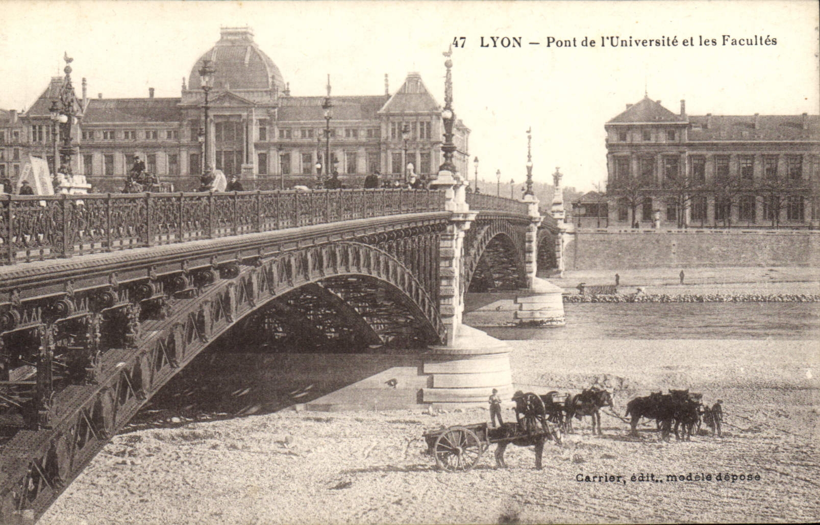 CPA Lyon Pont de l'Universite et les Facultes 