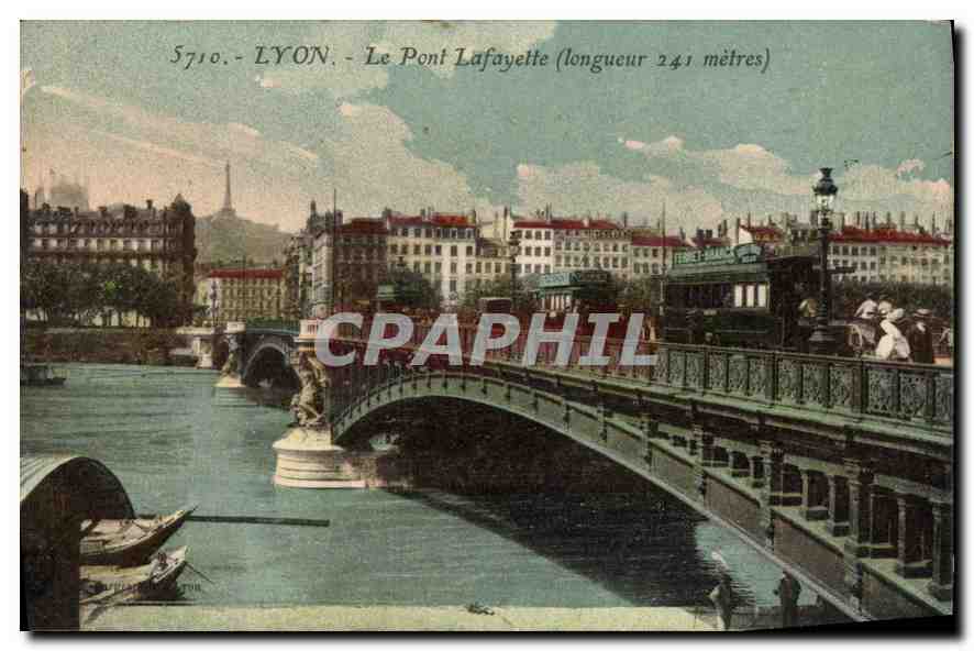 CPA Lyon Le Pont Lafayette 