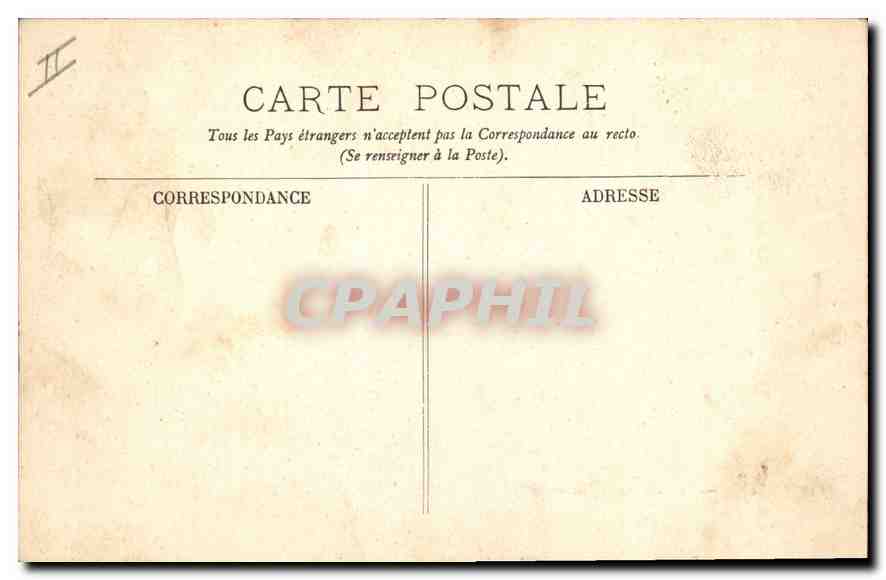 CPA Lyon Le Pont Lafayette  — Rückseite