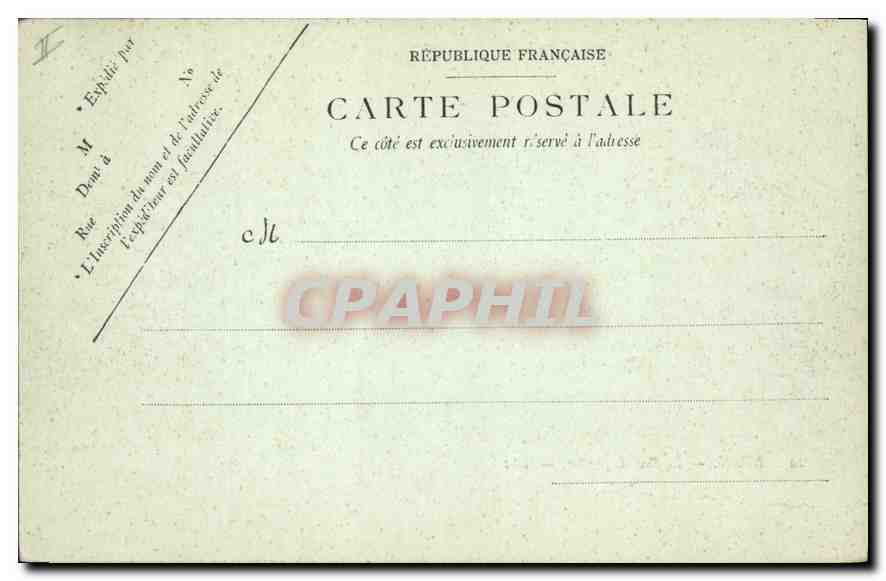 CPA Lyon Le Pont Lafayette  — Rückseite