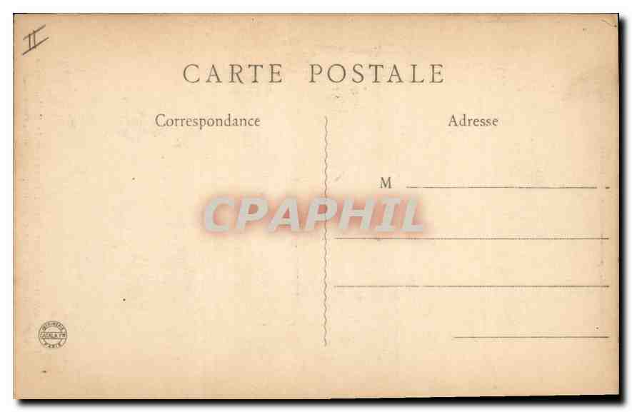 CPA Lyon Le Pont Tilsitt Avenue de la Bibliotheque  — Verso