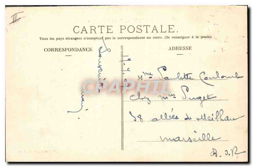 CPA Lyon Pont Lafayette  — Verso
