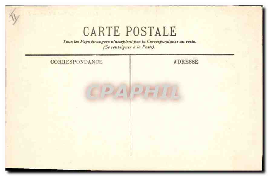 CPA Lyon Le Pont d'Ainay  — Verso