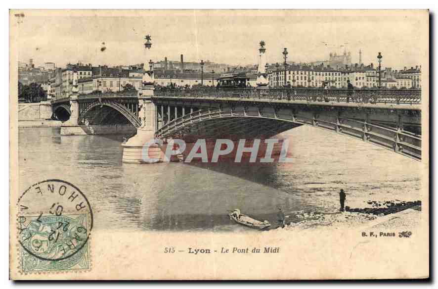 CPA Lyon Le Pont du Midi 