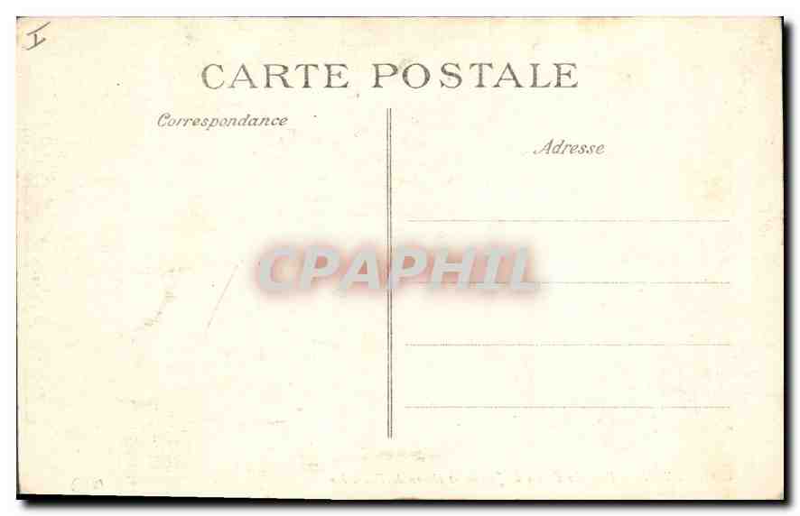 CPA Lyon Pont du Palais de Justice et coteau de Fourviere  — Rückseite