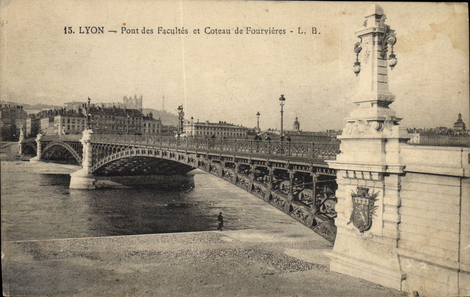 CPA Lyon Pont des Facultes et Coteau de Fourvieres 