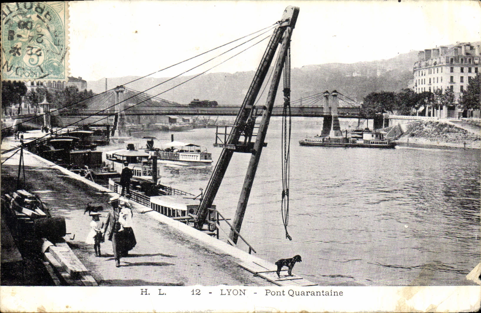 CPA Lyon Pont Quarantine 