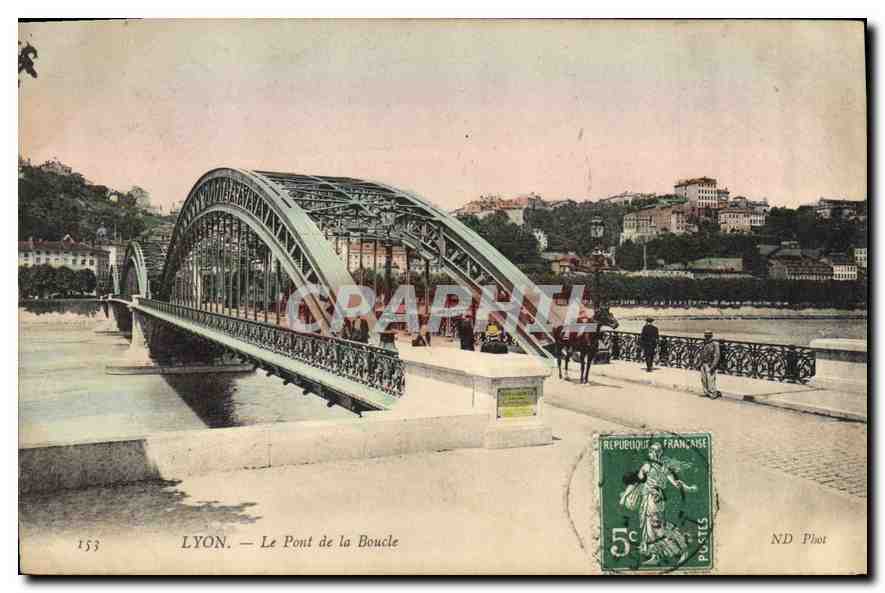 CPA Lyon Le Pont de la Boucle 