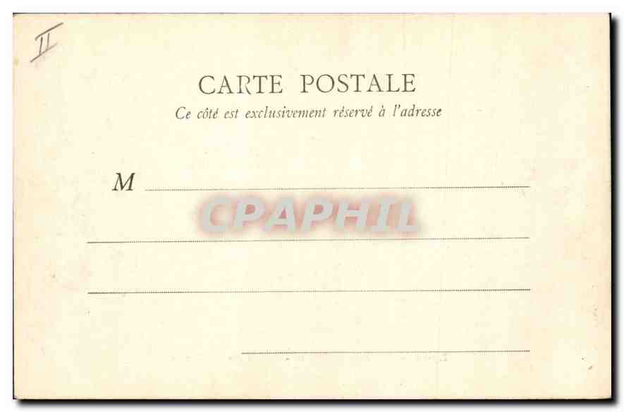 CPA Lyon Passerelle St Vincent Coteau des Chartreux  — Rückseite