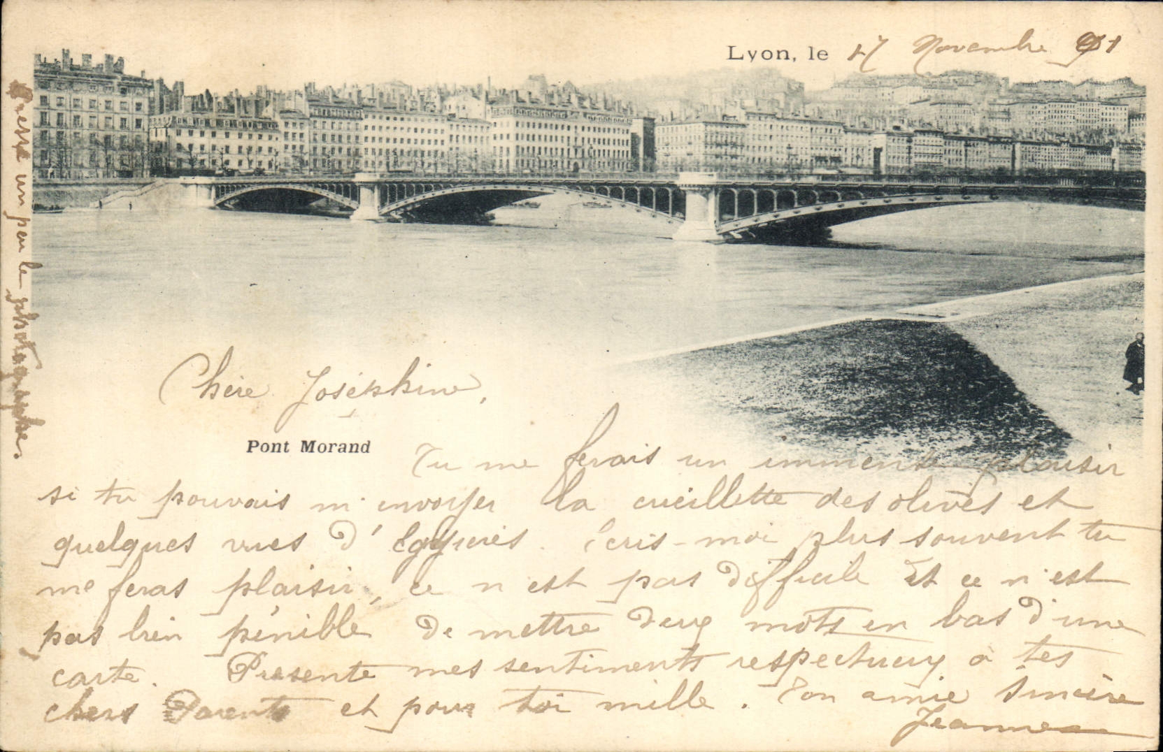 Pont Morand — Lyon — éditeur inconnu, n° de série non visible