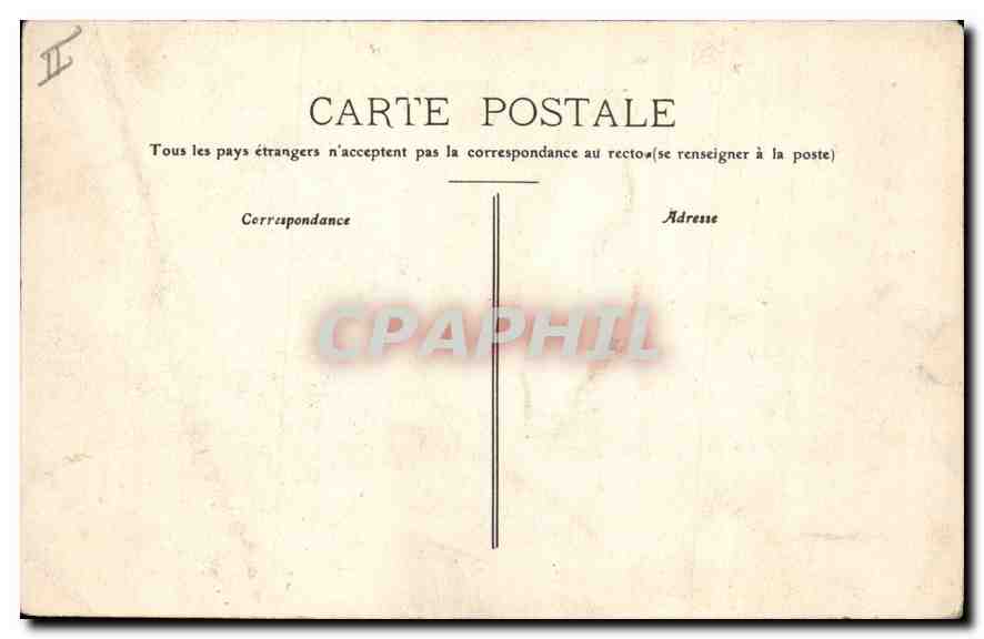 CPA Lyon Pont du Chemi de Fer sur la Saone  — Verso