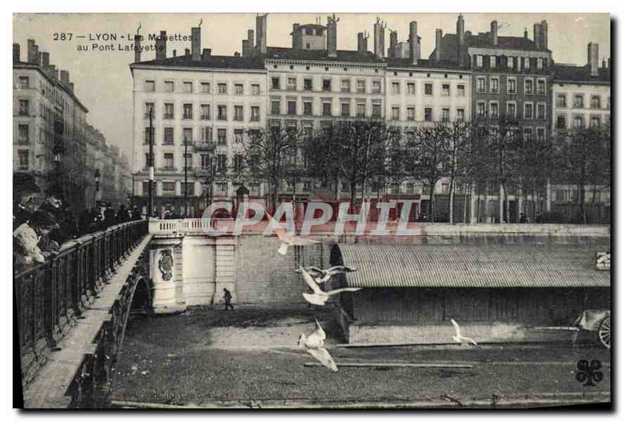 CPA Lyon Les Mouettes au Pont Lafayette 