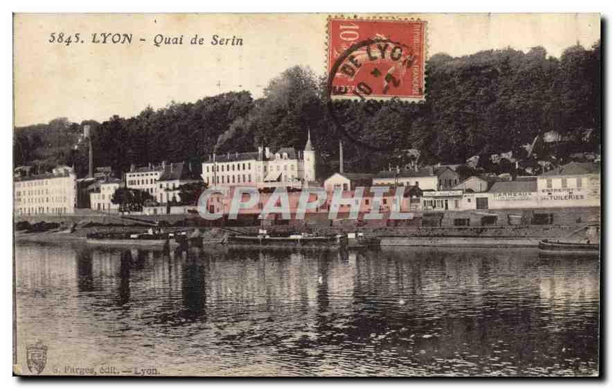 CPA Lyon Quai de Serin 