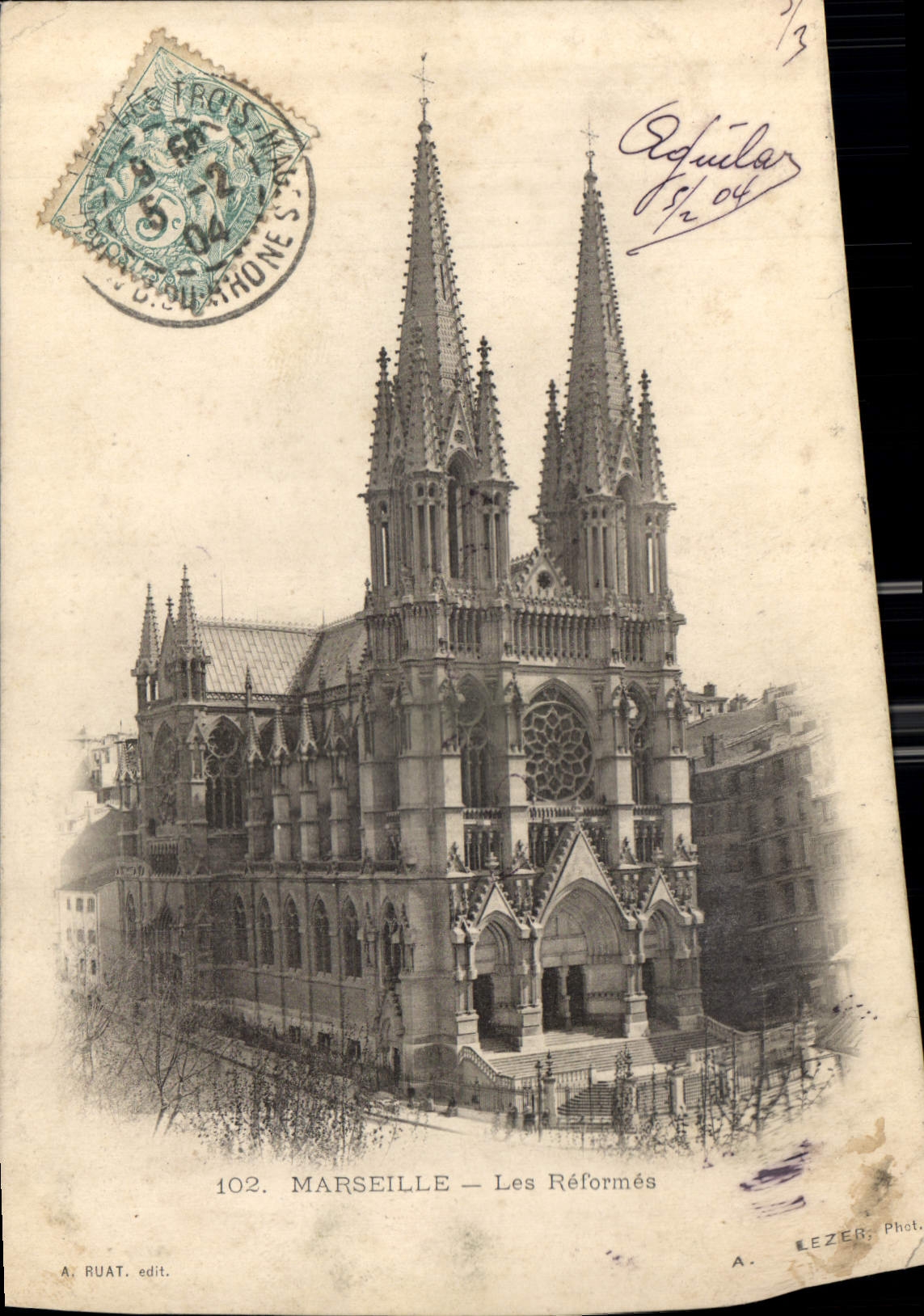 Marseille — Les Réformés — A. Ruat, édit. n°102