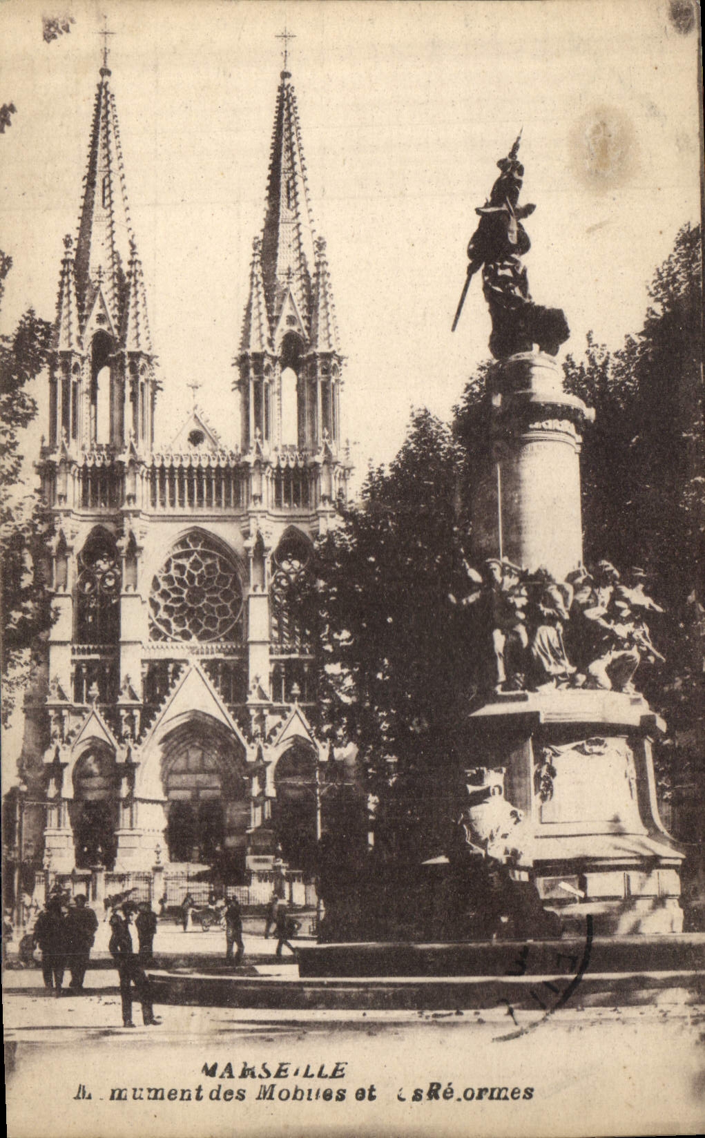 Marseille — Monument des Morts et des Réformes — Verlag unbekannt