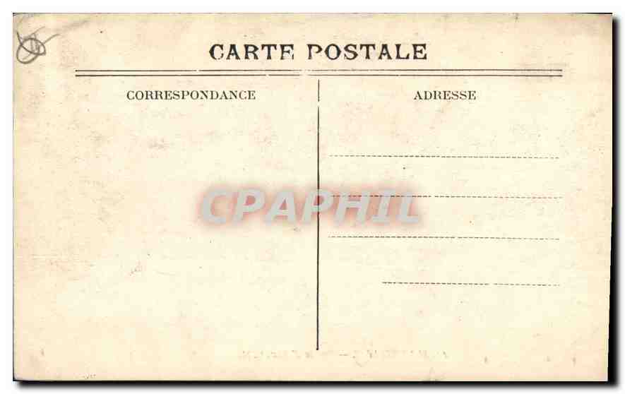 CPA Marseille Porte d'Aix  — Rückseite