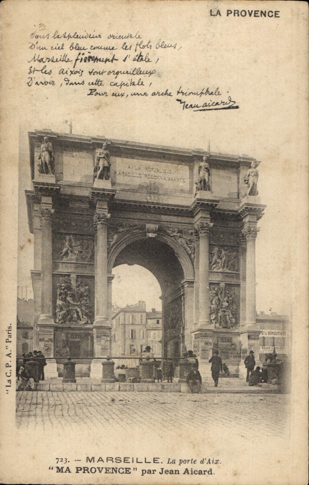 CPA Marseille La Porte d'Aix 