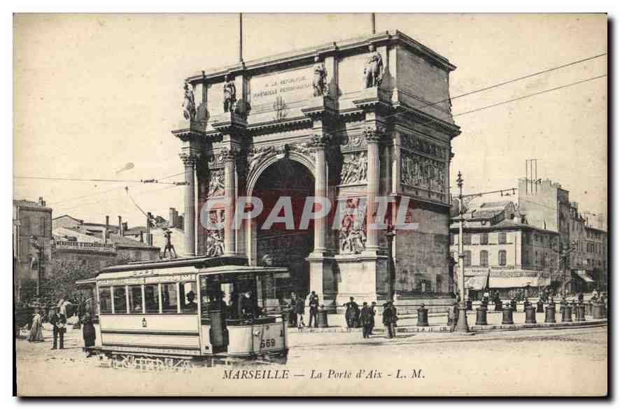CPA Marseille La Porte d'Aix 
