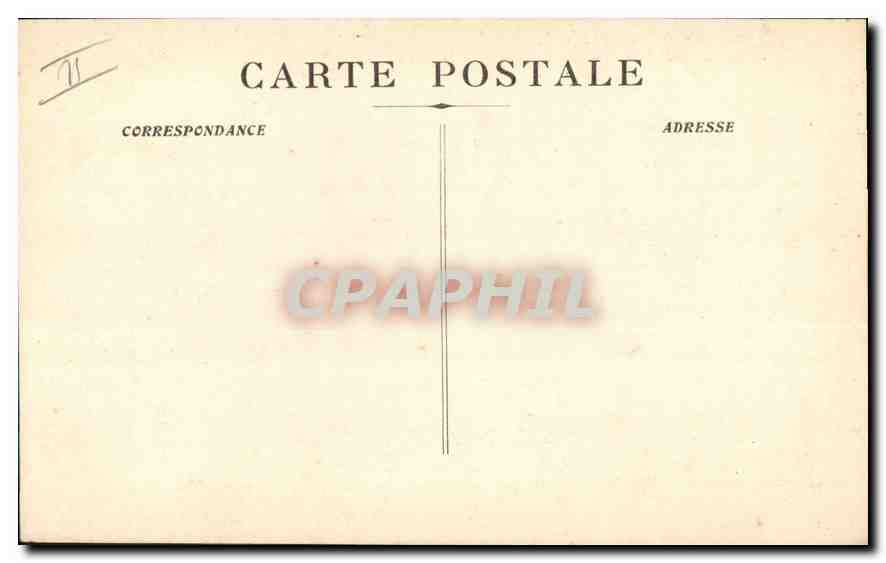 CPA Marseille Arc de Triomphe de la Porte d'Aix  — Rückseite