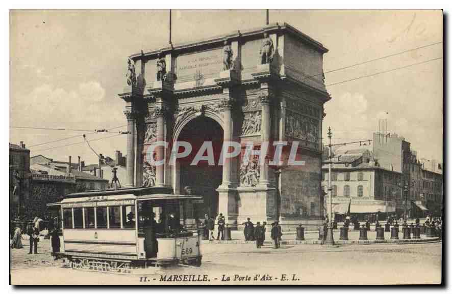 CPA Marseille La Porte d'Aix 