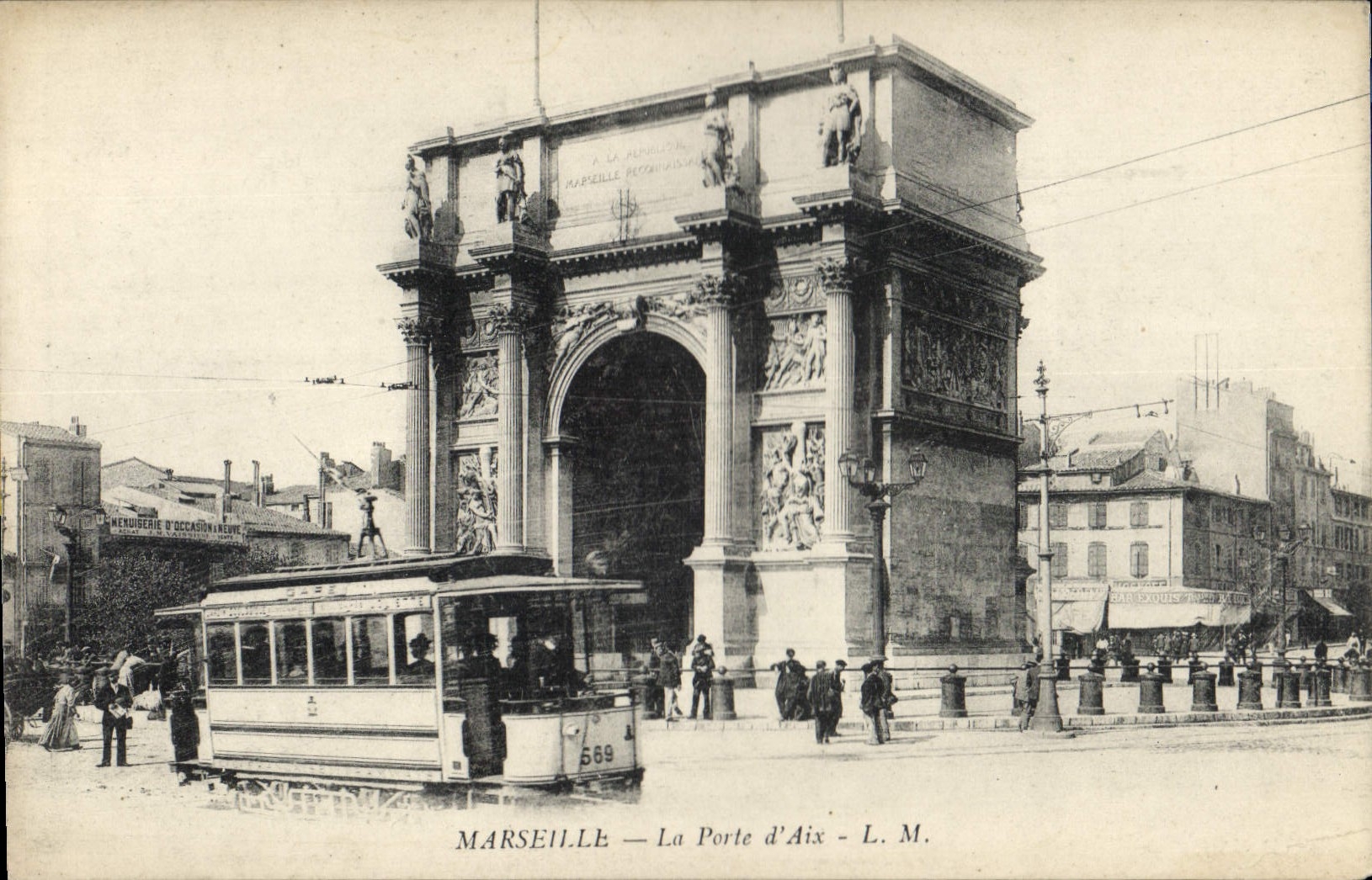 Marseille — La Porte d'Aix — L. M.