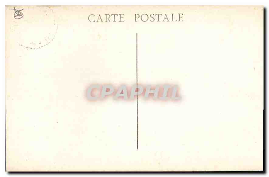 CPA Marseille Porte d'Aix  — Verso