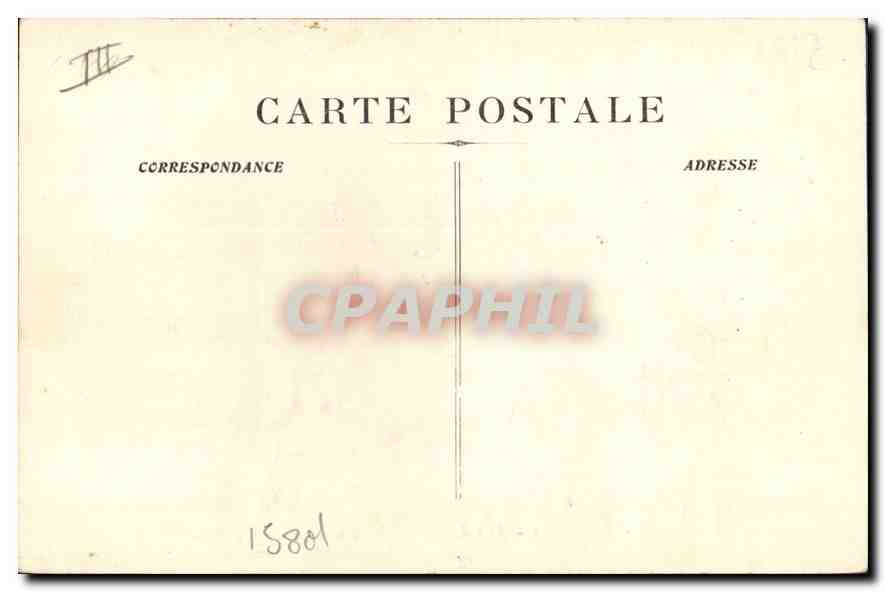 CPA Marseille Arc de Triomphe de la Porte d'Aix  — Rückseite