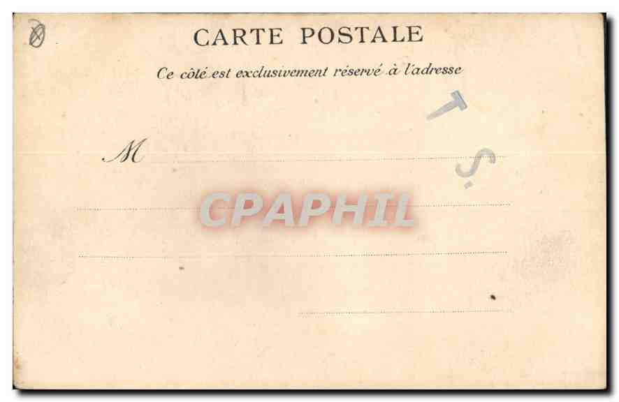 CPA Marseille L'Arc de Triomphe  — Verso