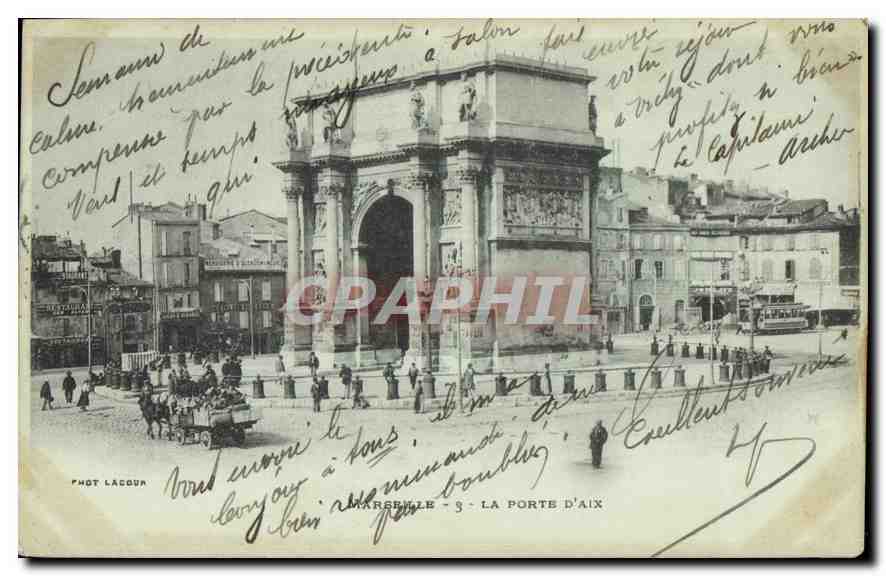 Marseille - La Porte d'Aix — Phot Laccour, éditée à Marseille