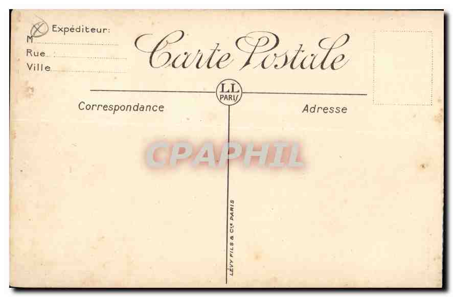 CPA Marseille L'Arc de Triomphe  — Rückseite
