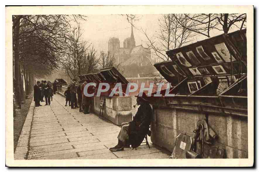 CPA Paris Les Bouquinistes du Quai de la Tournelle 