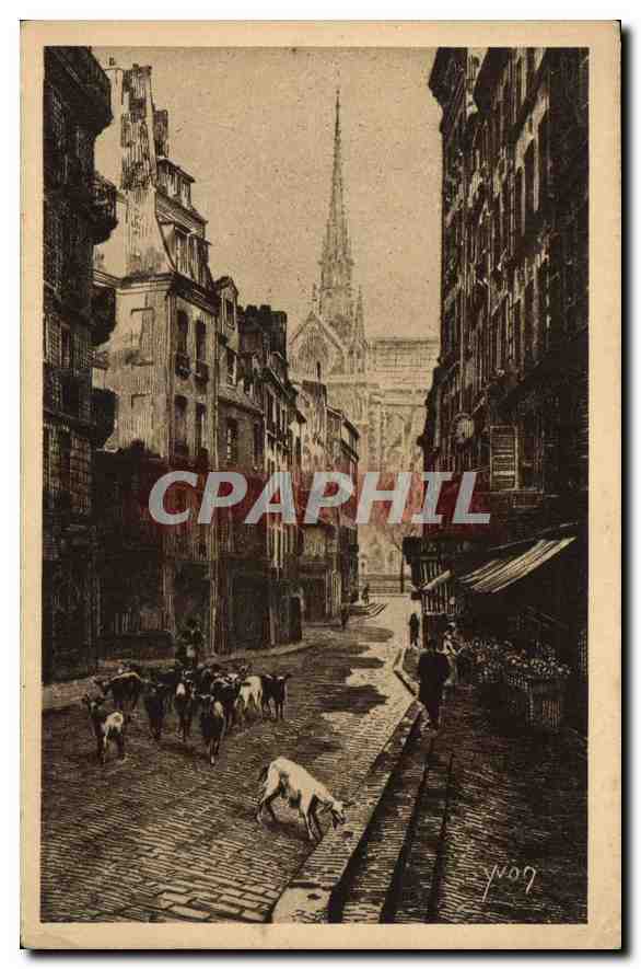 CPA Paris Rue du Haut Pave Chevres